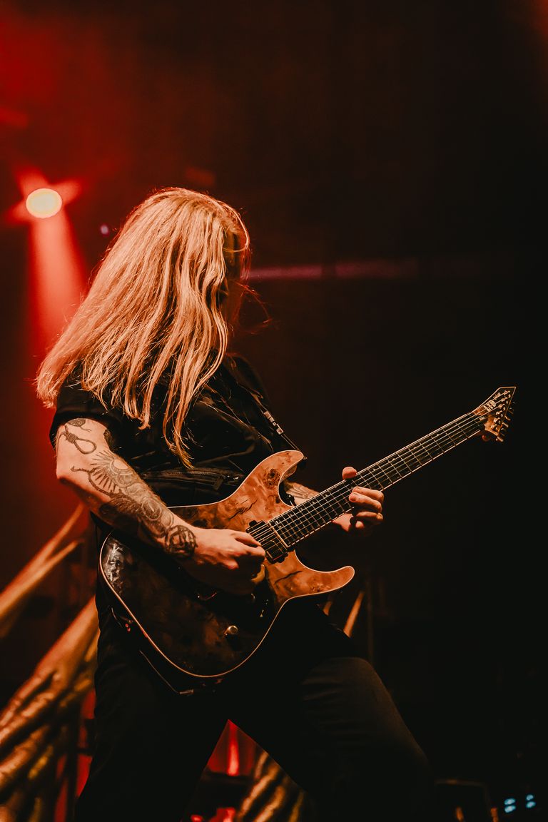 Bleed From Within performing live at AEC Theatre in Adelaide